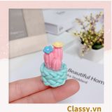  Classy Chậu cây xương rồng mini bằng nhựa, trang trí bàn làm việc, bàn học, decor phòng PK1489 