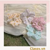  Classy Dây cột tóc, Scrunchies nhiều màu hàn quốc nữ tính PK1504 