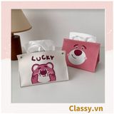  Classy Hộp đựng khăn giấy bằng da PU chống thấm nước PK1511 