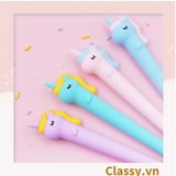  Classy Bút gel ngựa unicorn nhiều màu pastel PK1514 