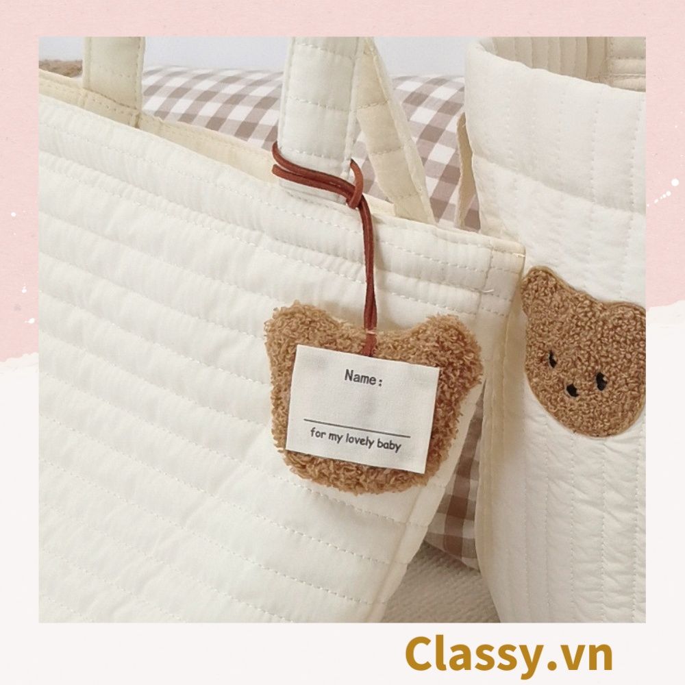  Classy Móc khóa mặt gấu nhiều màu, móc khóa điện thoại, sổ tay PK1518 