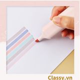  Classy Hộp 6 bút highlight, bút dạ quang, bút đánh dấu tiện lợi PK1524 