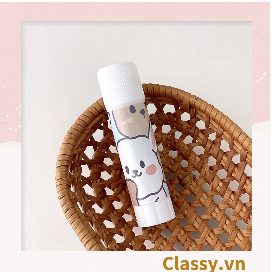 Classy Keo dán giấy, hồ dán thủ công, hồ khô tiện lợi học tập PK1527