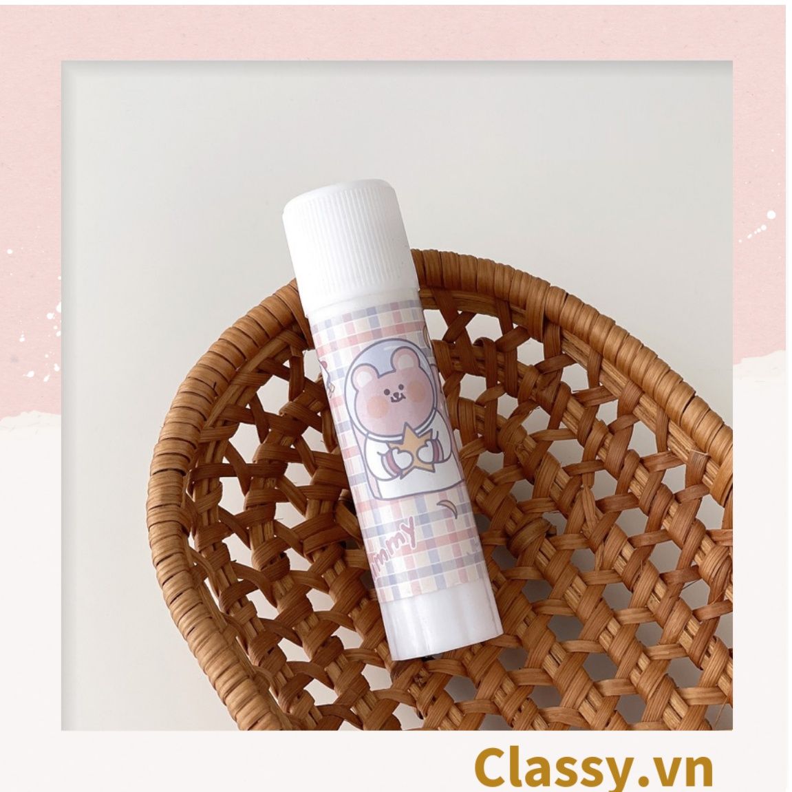  Classy Keo dán giấy, hồ dán thủ công, hồ khô tiện lợi học tập PK1527 