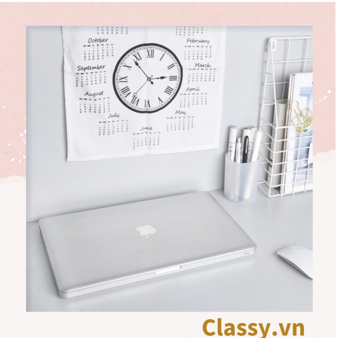 Classy Hộp đựng bút để bàn, đựng đồ trang điểm, phụ kiện PK1528