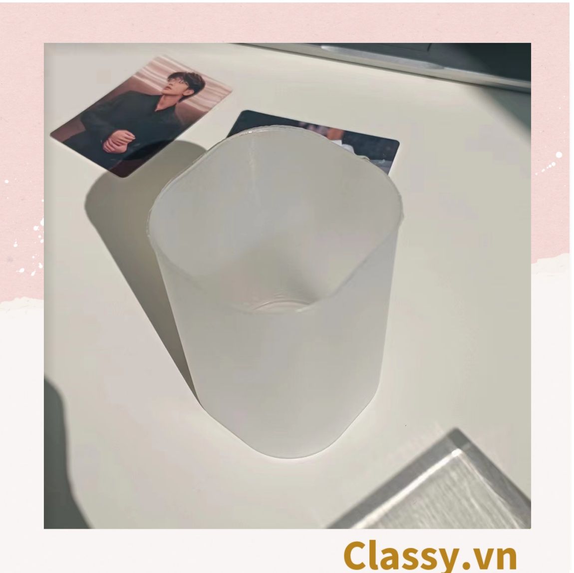 Classy Hộp đựng bút để bàn, đựng đồ trang điểm, phụ kiện PK1528