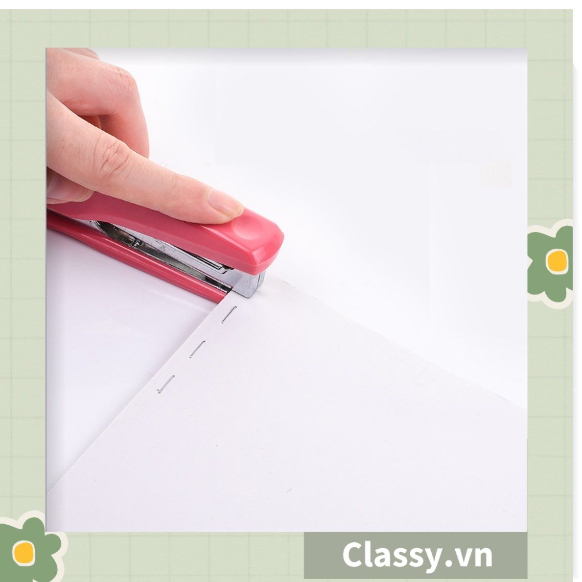 Classy Hộp Kim/Gim bấm giấy, ruột bấm làm từ thép không gỉ, cứng cáp PK1531