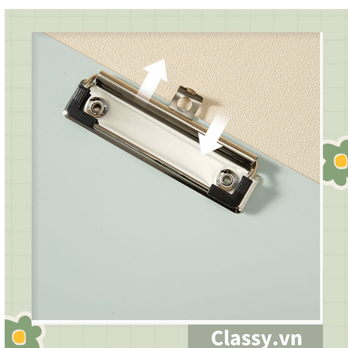 Bảng kẹp file hồ sơ, tài liệu kích thước giấy A4 Bìa trình ký Classy Basic PK1534