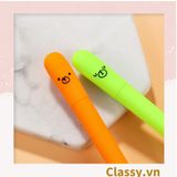  Classy Bút gel hình trái cà xinh xắn đáng yêu, mực đậm và đều PK1549 