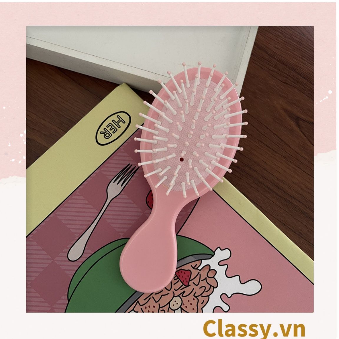 Classy Lược chải tóc, lược massage phong cách hàn quốc PK1552