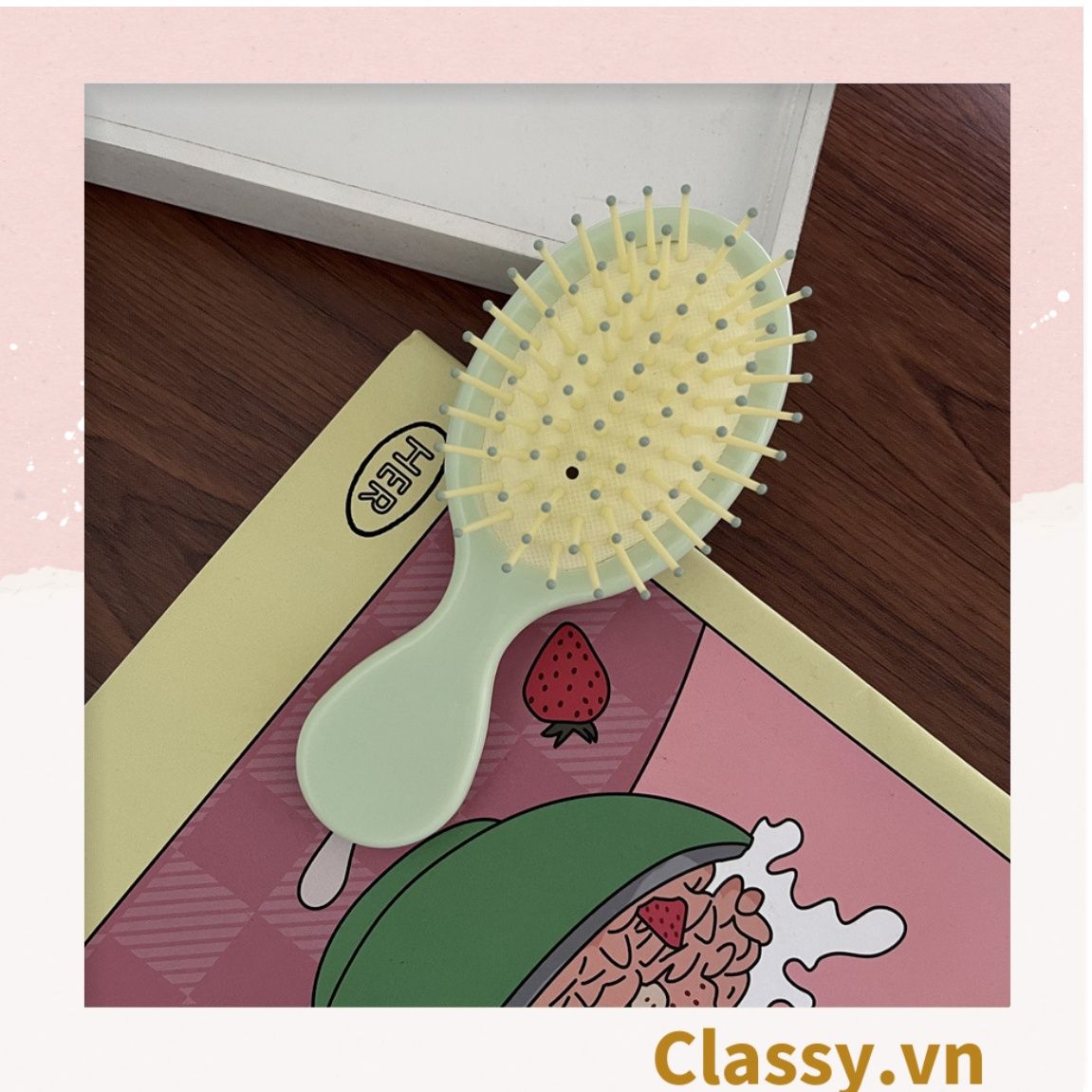Classy Lược chải tóc, lược massage phong cách hàn quốc PK1552