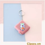  Classy Móc khóa, thước dây hộp nhựa siêu dễ thương PK1553 