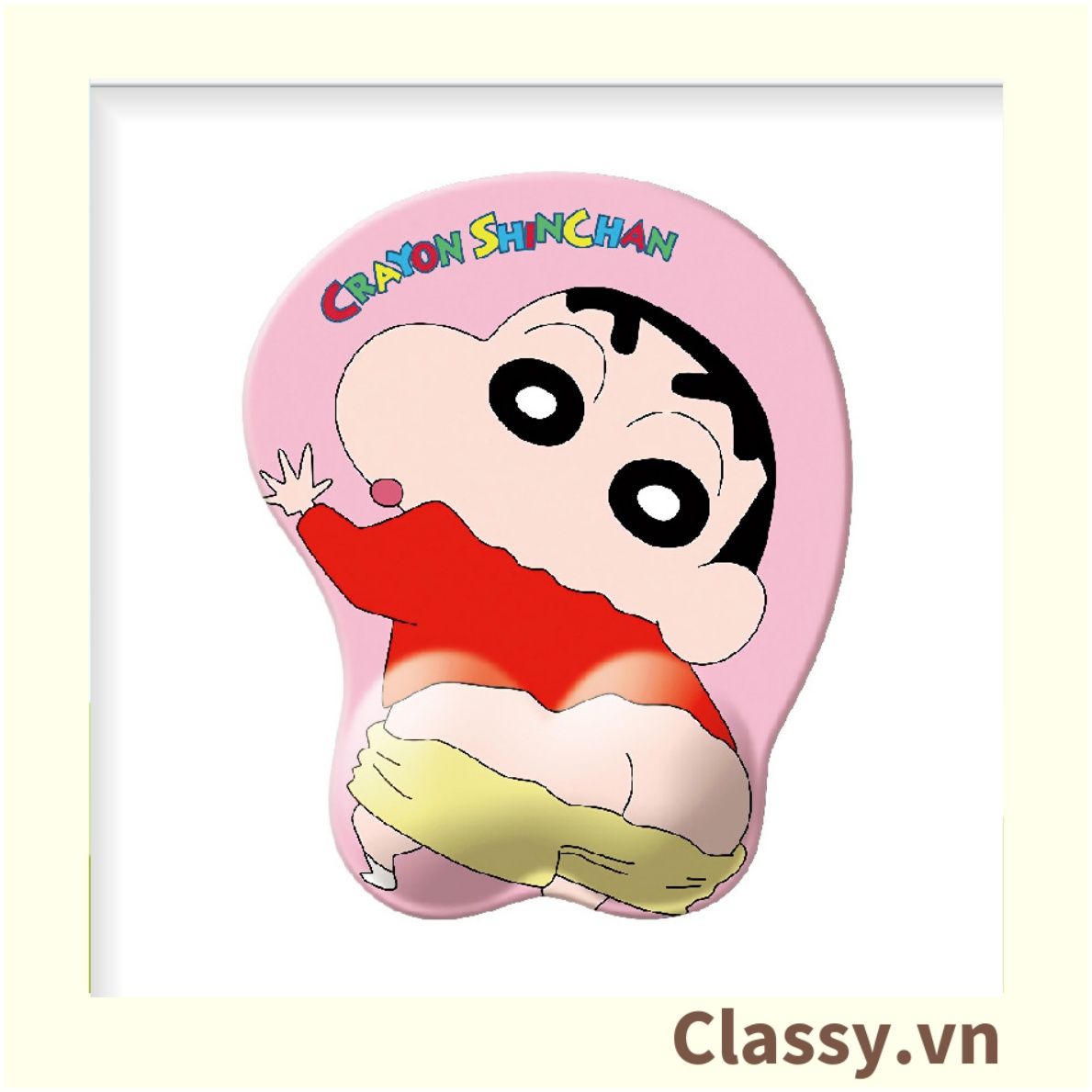  Classy Miếng lót chuột, mouse pad nhỏ dùng trong văn phòng, hình Shin siêu dễ thương PK1555 