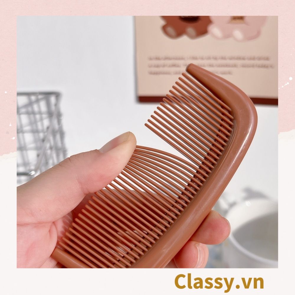  Classy Lược cầm tay mini 2 màu, nhỏ gọn tiện lợi PK1563 