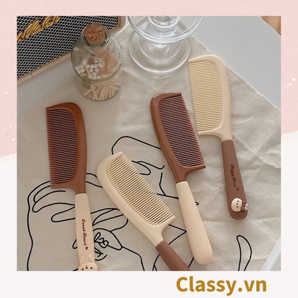 Classy Lược cầm tay mini 2 màu, nhỏ gọn tiện lợi PK1563