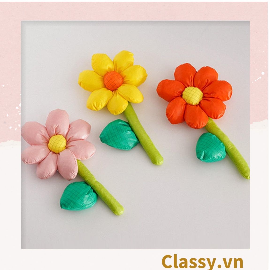  Classy Kẹp càng cua hình bông hoa độc đáo, dễ tạo kiểu, không gây rụng tóc PK1582 