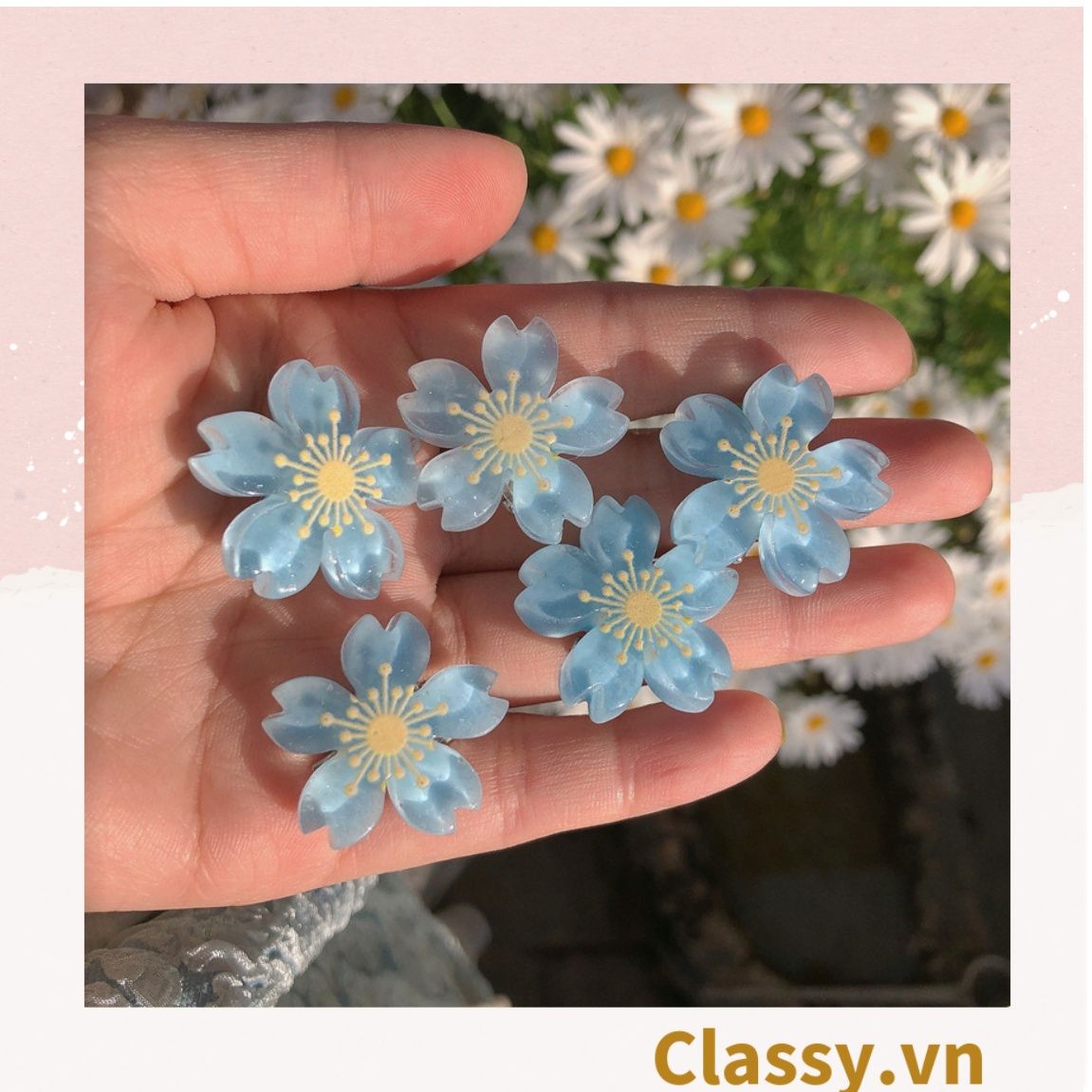 Classy Kẹp tóc mái, kẹp tóc trang trí, tạo kiểu phong cách hàn quốc PK1584 - PK1585