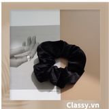  Classy Scrunchies, dây cột tóc vải nhung mịn màng, phong cách hàn quốc PK1588 