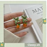  Classy Khuyên tai trái cây nhiều kiểu dáng nữ tính siêu dễ thương PK1595 