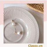  Classy Khuyên tai hoa độc đáo dễ thương PK1602 