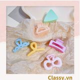  Classy Set 3 kẹp càng cua, kẹp tóc cỡ nhỏ nhiều kiểu dáng PK1610 