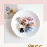  Classy Combo 10 kẹp càng cua, kẹp tóc nữ nhiều màu basic PK1628 