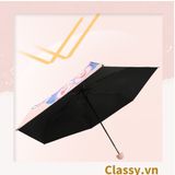  Classy giao ngẫu nhiên Ô dù đi nắng chỉ số SPF50+ chống tia UV nhiều họa tiết của mùa hè rực rỡ loại dù Gấp 3, họa tiết cute PK1637 