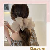  Classy Kẹp tóc đính nơ kiểu dáng sang trọng PK1641 