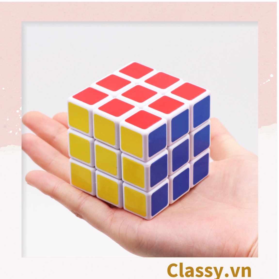 Đồ chơi thông minh thú vị bằng rubik giúp giải trí, tăng cường trí thông mình cho cả người lớn và trẻ nhỏ PK1648