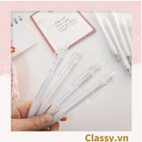  Classy Bút bi mực đen trơn màu cơ bản có miếng đệm tay giảm đau tay khi sử dụng lâu PK1650 