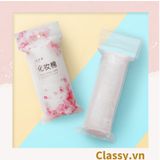  120 miếng Bông Tẩy Trang Cotton Pads Classy chất liệu Cotton bỏ túi du lịch tiện lợi đựng trong hộp nhựa PK1684 