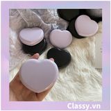  Classy Hộp đựng kính áp tròng Kèm Gương Và Nhíp tông màu  pastel nhẹ nhàng, hình trái tim đơn sắc PK1688 