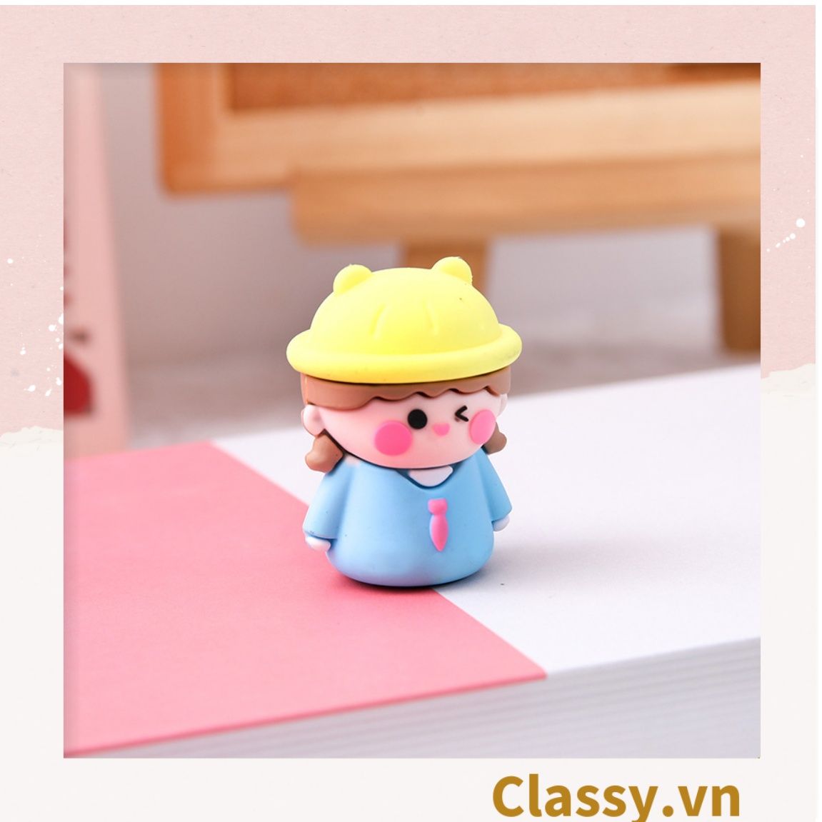 Classy Gọt Bút Chì Silicone Hình Thú Dễ Thương Tiện Dụng An Toàn PK1695