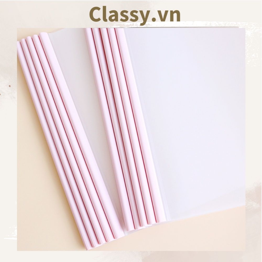 COMBO 10 chiếc Kẹp tài liệu, rút gáy kẹp giấy Bìa kẹp tài liệu a4 (10 cái ) PK1708