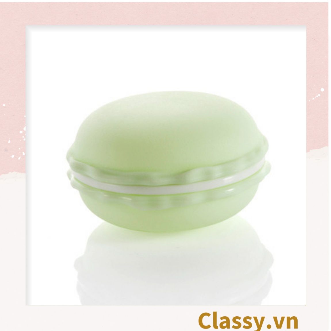  Hộp đựng trang sức, bông tai khuyên tai hoặc phụ kiện hoặc tai nghe hình bánh Macaron PK1713 