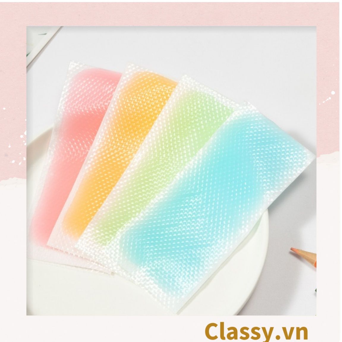  Miếng Dán Giảm Nhiệt Làm mát Cơ Thể Cho Mùa hè Miếng dán giảm nóng (1 miếng) Classy PK1722 