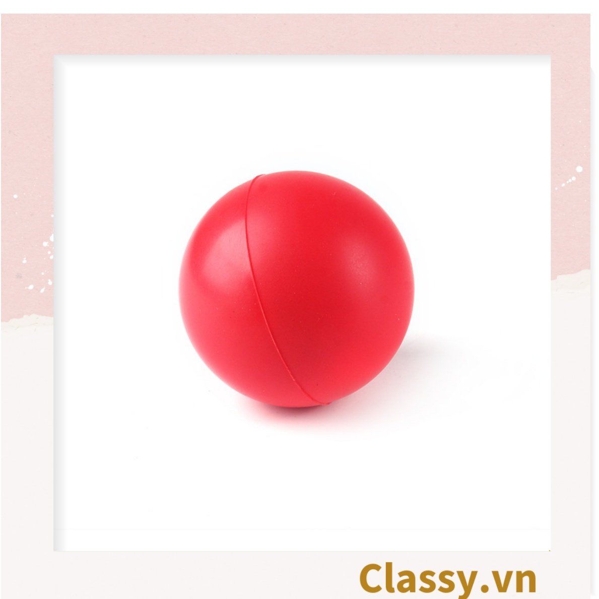 Bóng cao su cầm tay, bóng đồ chơi đàn hồi cao cấp trơn màu PK1726 Dễ dàng chơi trên biển, thú cưng, trẻ con, cho lớp học, team building