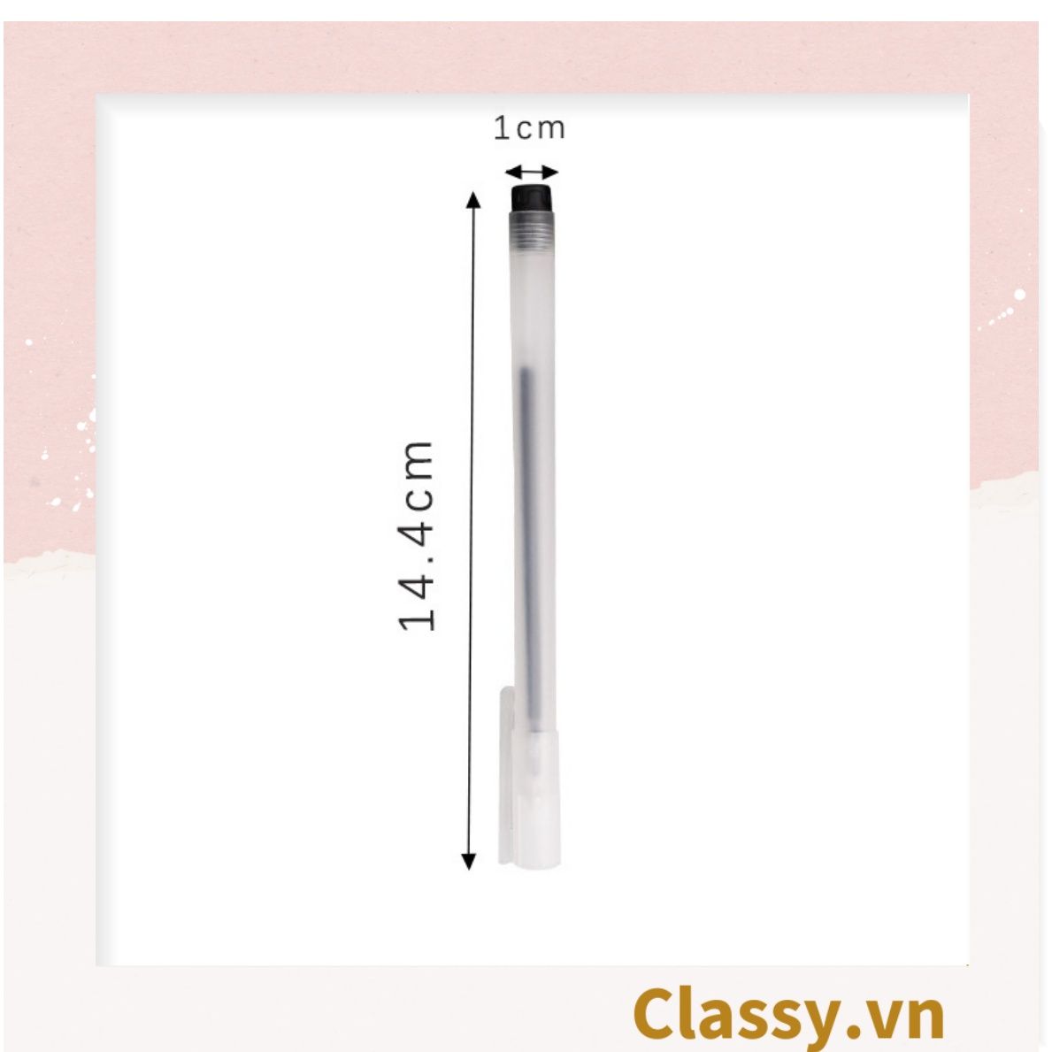 COMBO 20 Bút mực gel màu trắng ngòi 0.5mm tiện dụng cho học sinh, sinh viên, văn phòng PK1729