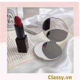  Gương trang điểm cầm tay mini 2 mặt bỏ túi, 6.5 cm , Gương cầm tay mini Hàn Quốc siêu cute, Gương hoạt hình PK1731 