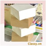  400 tờ Giấy ghi chú trơn cơ bản màu trắng hoặc nâu, kích thước 8 X 8 CM, có thể xé ra, dùng để làm giấy ghi chú  PK1774 