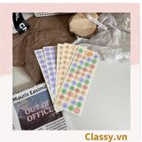  Miếng Nhãn dán hộp sticker 16 X 6 CM giấy C bóng in chữ dùng để trang trí, niêm phong PK1795 