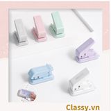  Bấm lỗ giấy Classy đục lỗ giấy đơn độ dày 12 tờ giấy A4 (mm) phụ kiện sổ planner, bullet journal PK1805 