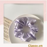  DÂY CỘT TÓC VẢI SCRUNCHIES SATIN MỜ HOT TREND PK213 