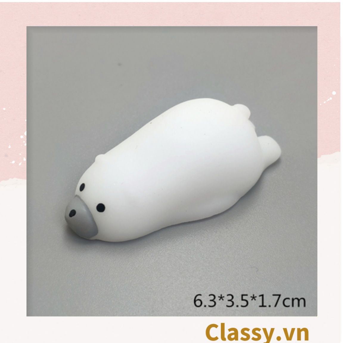 Đồ chơi thú vị bằng silicon hình thú dễ thương giúp giải tỏa căng thẳng hiệu quả