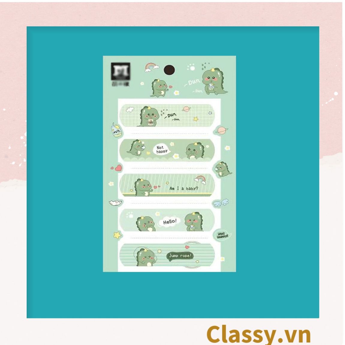 Set Băng Keo Cá Nhân Classy Urgo Họa Tiết Dễ Thương PK485 (4 hoặc 5 chiếc như hình)