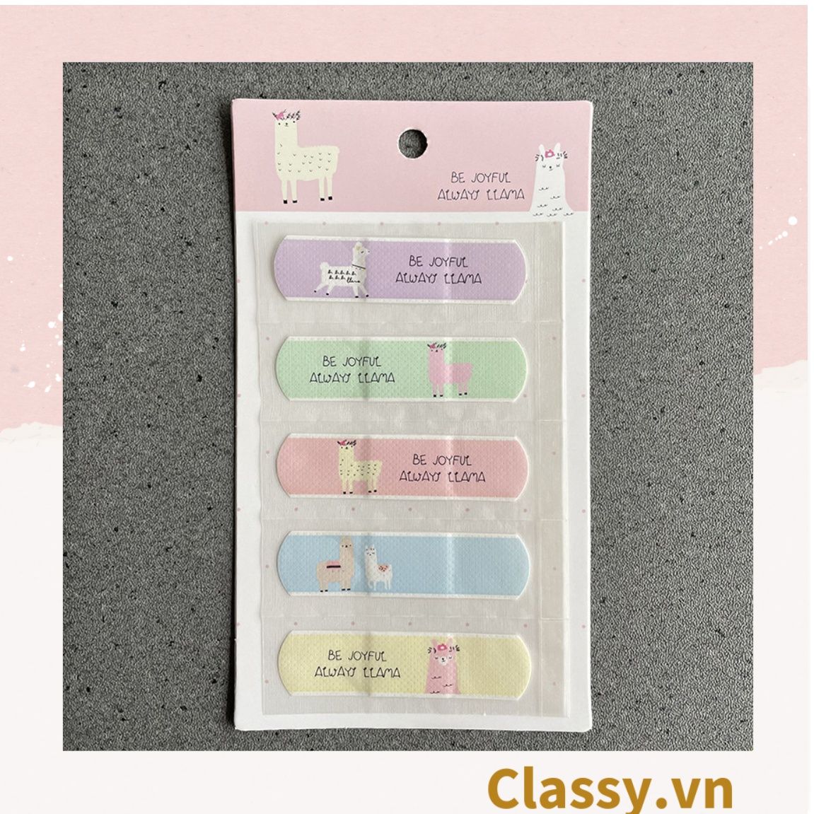 Set Băng Keo Cá Nhân Classy Urgo Họa Tiết Dễ Thương PK485 (4 hoặc 5 chiếc như hình)