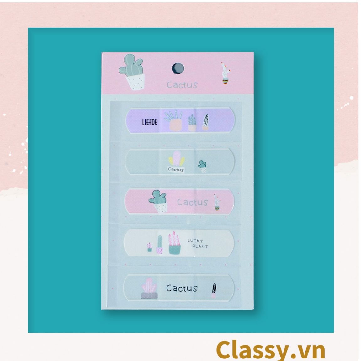Set Băng Keo Cá Nhân Classy Urgo Họa Tiết Dễ Thương PK485 (4 hoặc 5 chiếc như hình)