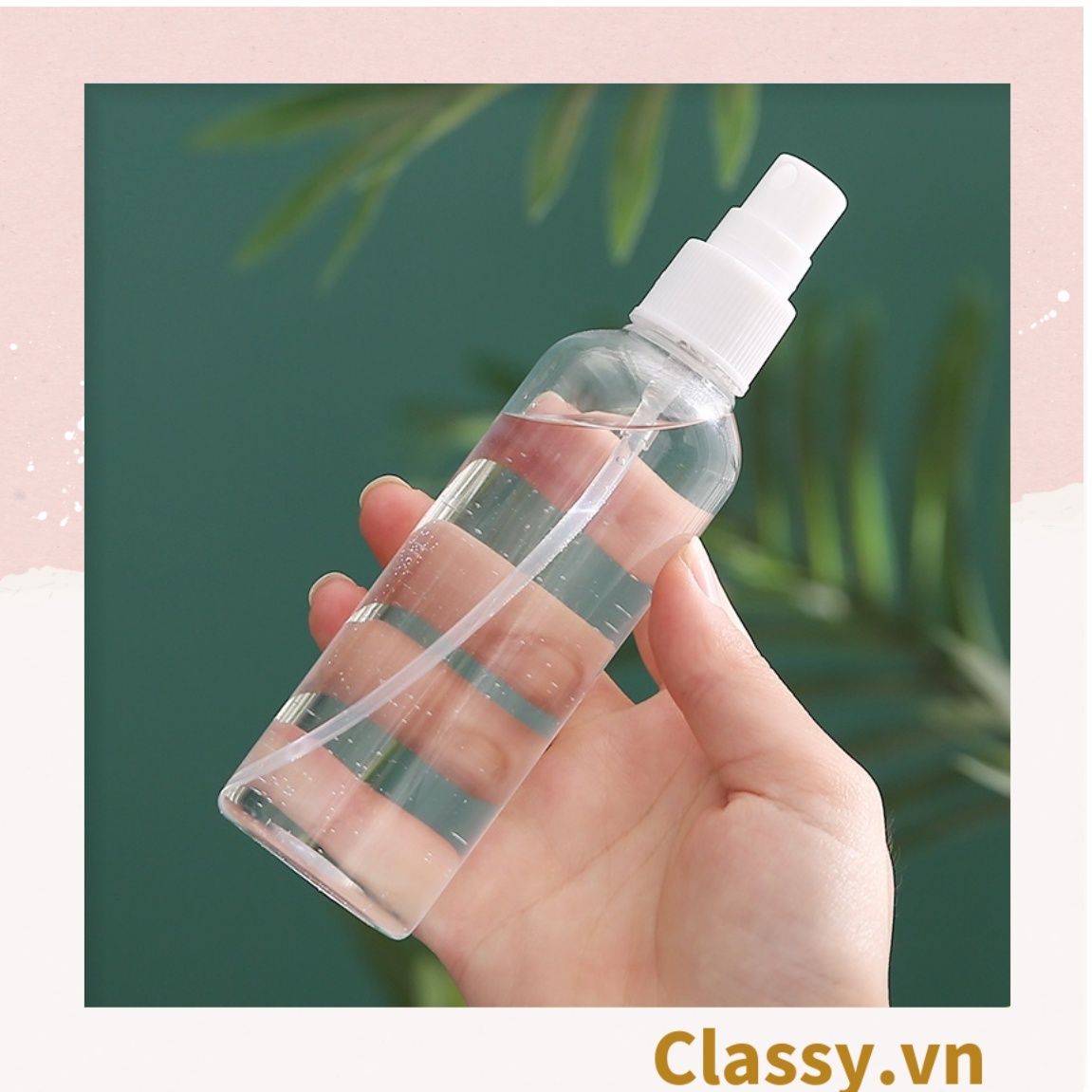  Chai Lọ Chiết Dạng XỊT - Đựng Dung Dịch, Nước Hoa, Mỹ Phẩm, Toner,...; DUNG TÍCH 30 ML, 50ML PK493 