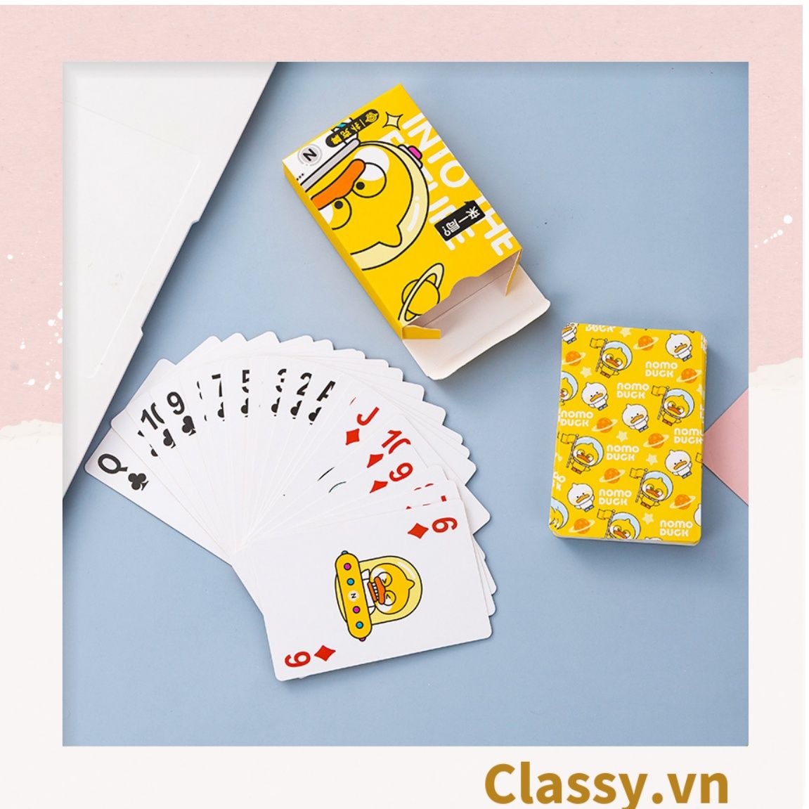 Bộ Bài Tây Hoạt Hình Dễ Thương Poker 52 Lá PK572