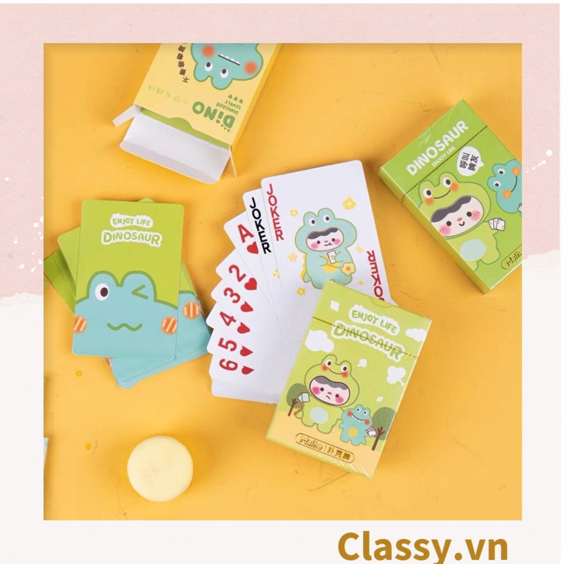 Bộ Bài Tây Hoạt Hình Dễ Thương Poker 52 Lá PK572
